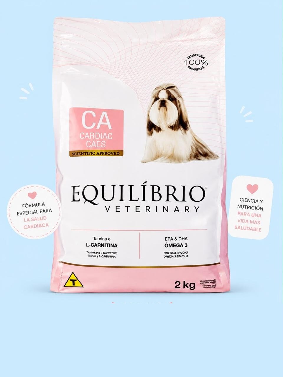 Equilíbrio Cardíaco para perros 2 kg